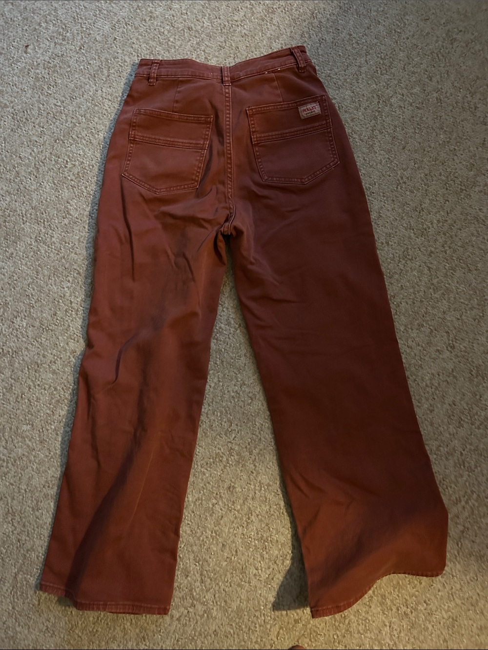 ROLLA'S Rust Brown Utility Pants - Picture 4 of 5